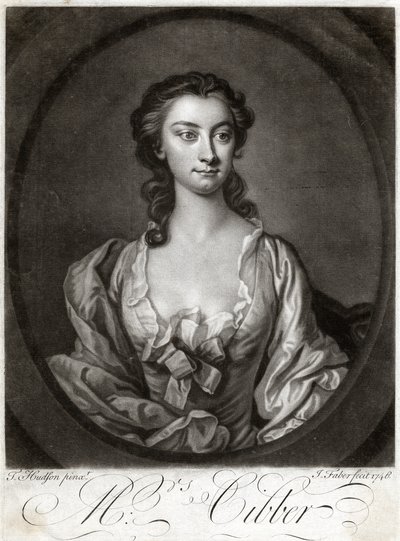 Mrs Cibber (Susanna Maria), 1746 de Unknown